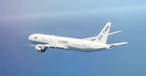 Boeing 777-300 ERSF: Das erste Testflugzeug nahm an einem Rundflug über Israel Teil.