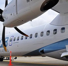ATR 72 von BQB Lineas Aereas: Nach dem 11. April ist Schluss.