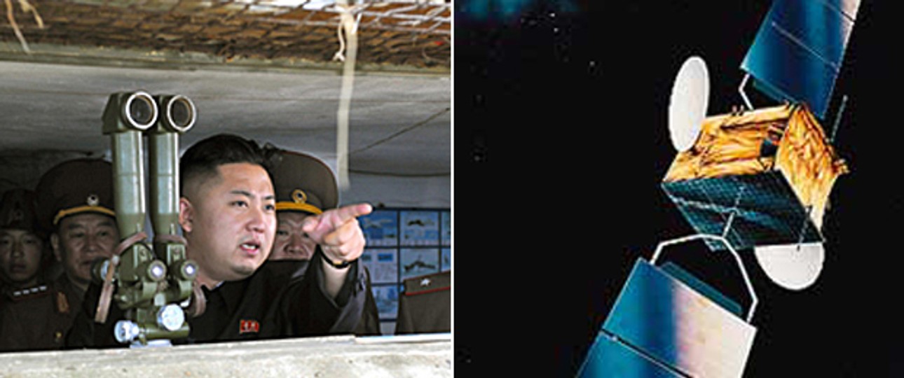 Kim Jong-un und der Satellit Asia Sat 2: Letzter Kontakt zu Südkorea.