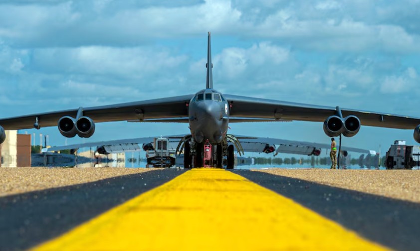 Eine B-52: Das Modell wurde niemals exportiert.