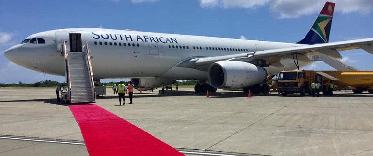 Airbus A330 von South African: Auch die Erneuerung der Flotte soll helfen.