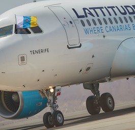 Ankunft des Erstfluges von Lattitude Hub auf den Kanaren: Glücklichere Zeiten.