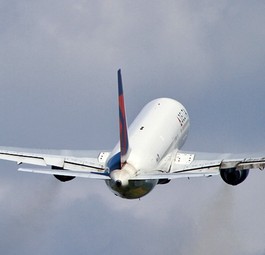 Alte Boeing 767-300 von Delta: Brachte den sprichwörtlichen Stein ins Rollen.