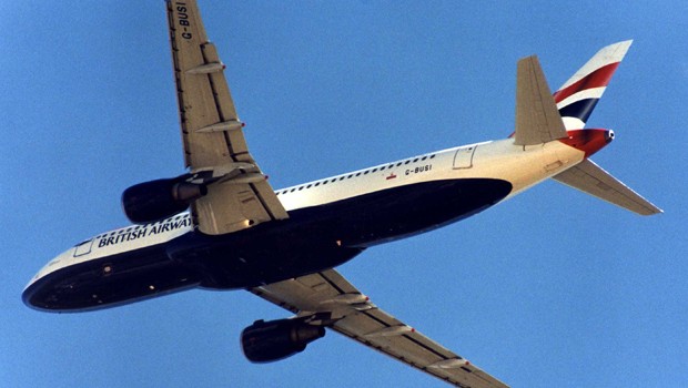 Airbus A320 von British Airways: Merkwürdiger Vorfall.