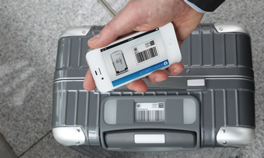 Schlauer Koffer von Rimowa und Airbus: Noch nicht auf dem Markt.