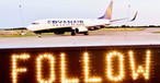 Ryanair-Jet am Flughafen Bremen: Nur noch bis Ende März 2027 dort zu sehen.