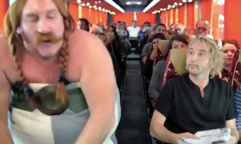 Depardieu als Obelix: Eine ordentliche Portion Selbstironie.
