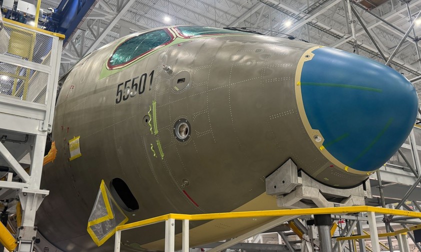 Seriennummer 55501: Hier entsteht der erste Airbus A220-300 für City Airlines.