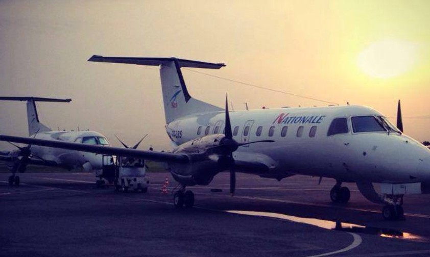 Flieger von Nationale Régionale Transport: Seit Monaten am Boden.