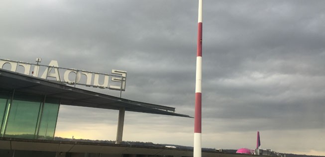 Euro Airport Basel/Mulhouse: Nichts geht mehr.