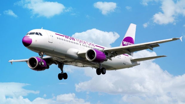 Wow Air startet mit zwei Airbus A320's.