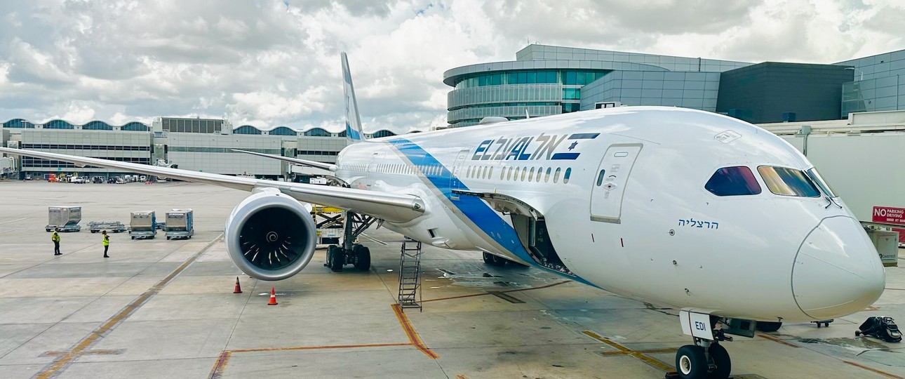 Boeing 787 von El Al: In Frankreich gibt es Probleme.