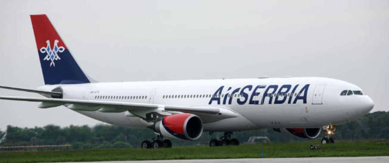 Airbus A330-200 von Air Serbia: Die Maschine flog bisher für Etihad.