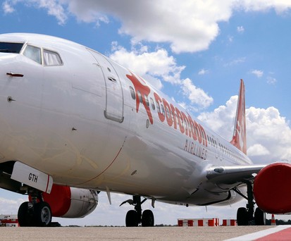 Die Boeing 737 mit dem Kennzeichen OM-GTH flog früher im Auftrag von Corendon: Kehrt für den Neustar von Go2Sky zurück.