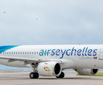 Ein Airbus A320 Neo von Air Seychelles: Flug HM22 musste in Jeddah zwischenlanden.
