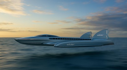 German Slider: So könnte eine 90m Version für 600 Passagiere oder 300 Tonnen Fracht aussehen.