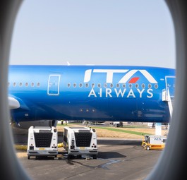 Flugzeug von ITA Airways: Wird es Teil der Lufthansa-Group-Flotte?