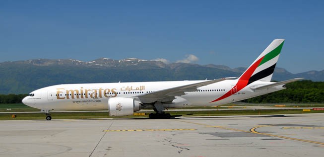 Boeing 777 von EMirates: Künftig von AThen nach Newark.