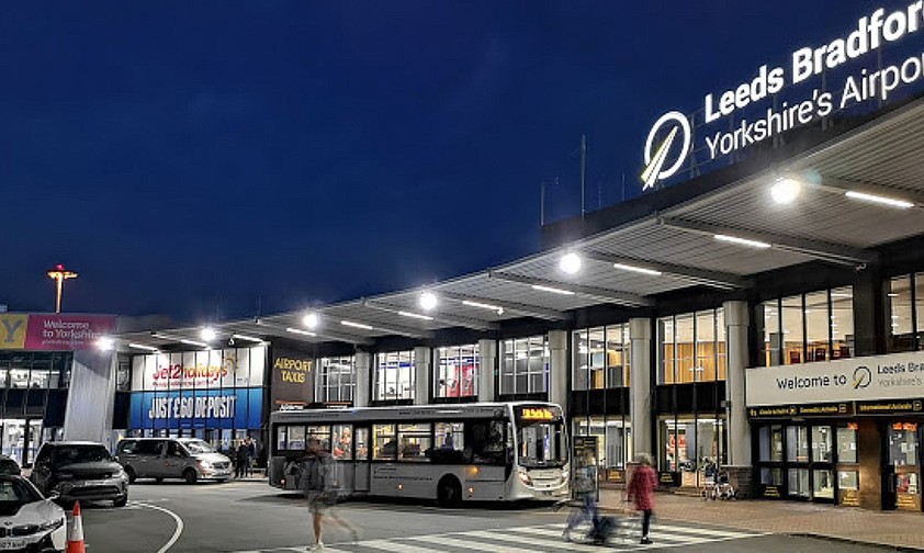 Leeds/Bradford Airport: Von hier aus will IPS Airways starten.