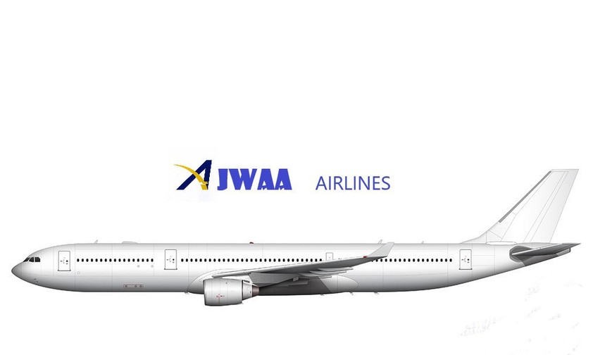 Ein Airbus A330 in Ajwaa-Bemalung: Die neue Airline least zwei A330F von Egyptair.