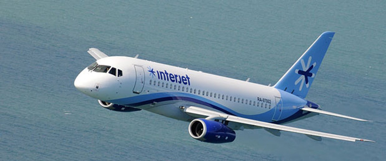 Interjet hat bereits elf Superjets: Zehn weitere sollen bald folgen.