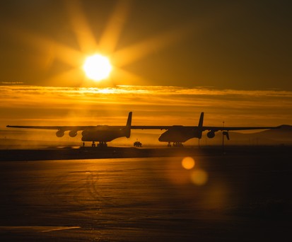 Flieger von Stratolaunch: Rostock-Laage setzt auf die Raumfahrt.