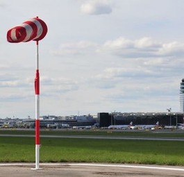 Flughafen Wien: Böen von bis zu 100 Kilometer pro Stunde.