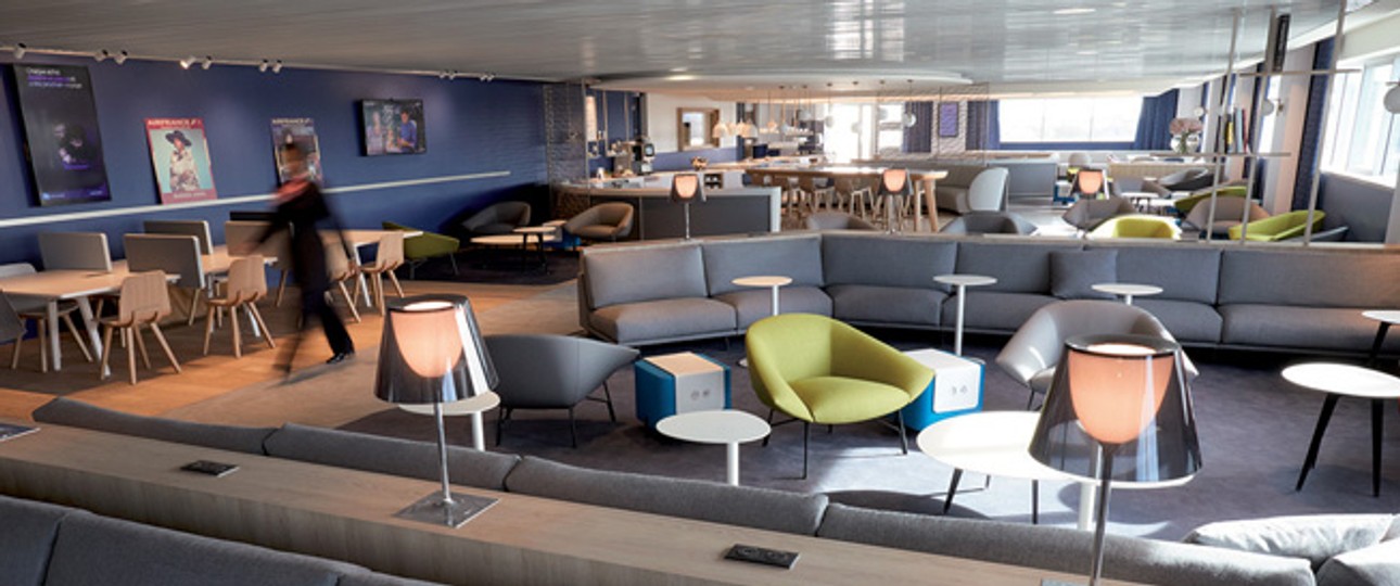 Neue Lounge: Air France will guten Kunden mehr bieten.