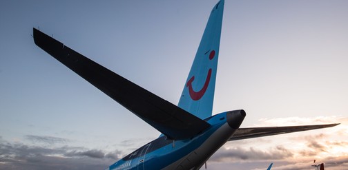 Boeing 737 Max von Tui: Ein solcher Jet musste einen Umweg fliegen.
