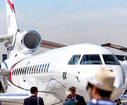 Platz 5: <strong>Dassault Aviation</strong>. Die Franzosen lieferten im vergangen Jahr 26 Flugzeuge aus. Sechs weniger als 2022.