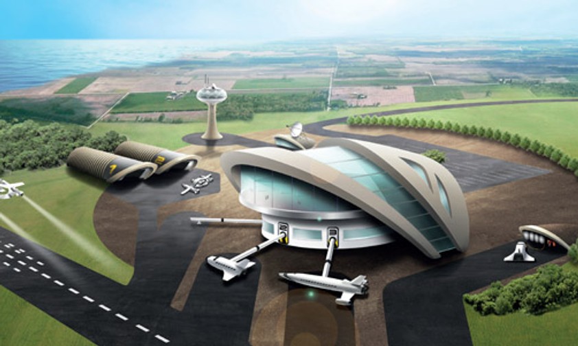 Britisches Spaceport-Konzept: Am Wasser gelegen.