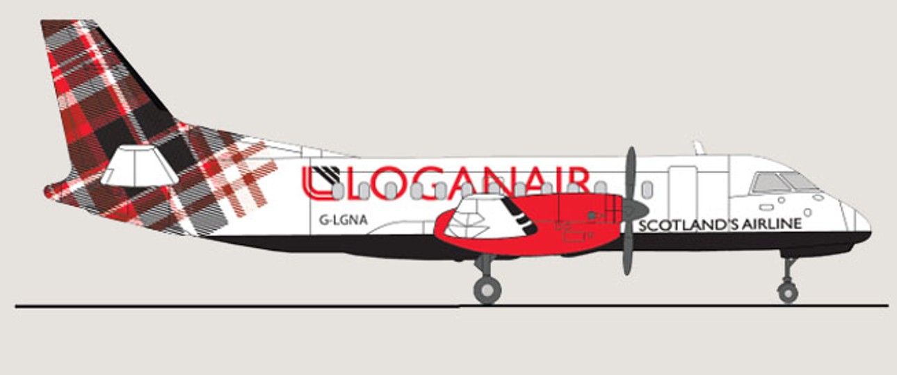 Flieger von Loganair: Eine «wirklich schottische Identität».