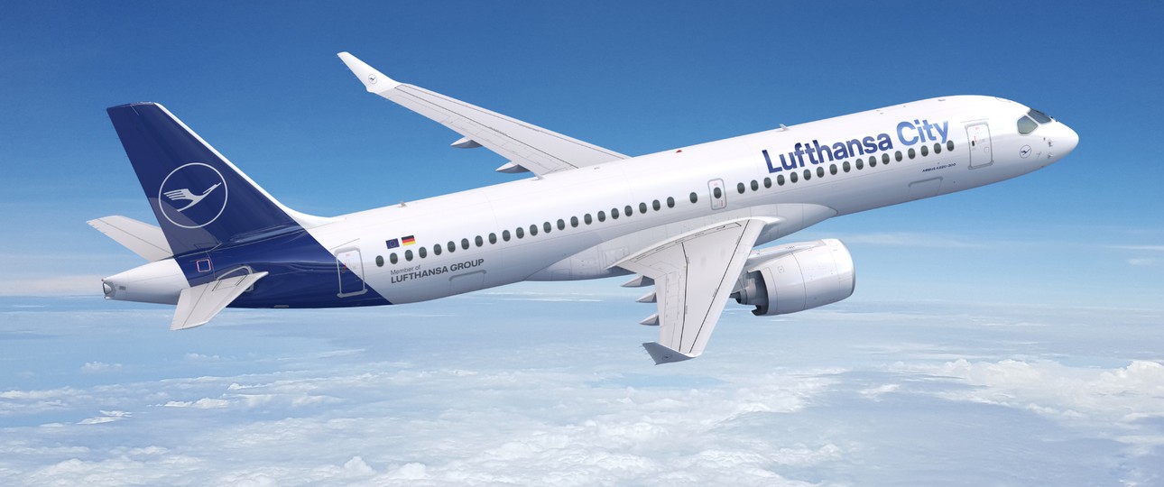 Kurz- und Mittelstreckenflotte:

Modell: Airbus A220-300
Festbestellungen: 40
Optionen: 24
Airlines: Lufthansa City Airlines
Lieferungszeitraum: 2026 bis 2031