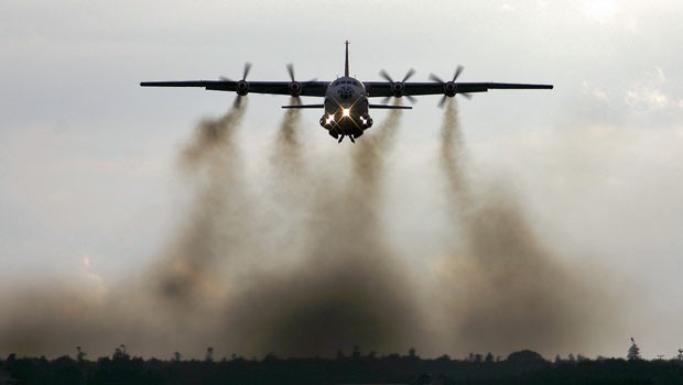 Antonow AN-12: Einer der Flugzeugtypen, die in Russland dieses Jahr verboten wurden.