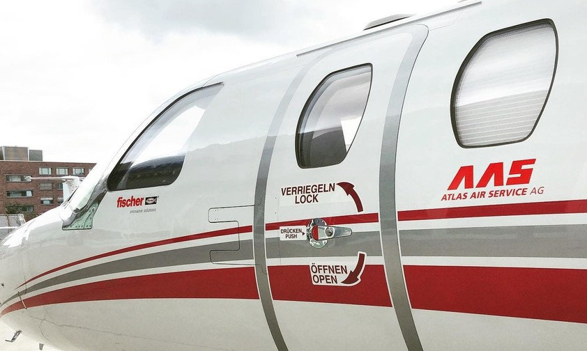 Cessna CJ3 von Atlas Air Service: Fliegt nicht mehr fürs deutsche Unternehmen.