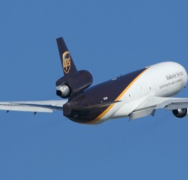MD-11 von UPS: Alle müssen am Boden bleiben.