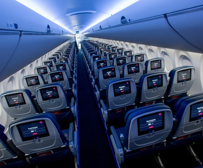 Übersicht: Delta setzt wie alle anderen drei Betreiber des Airbus A220 hinten auf eine 2-3-Konfiguration.