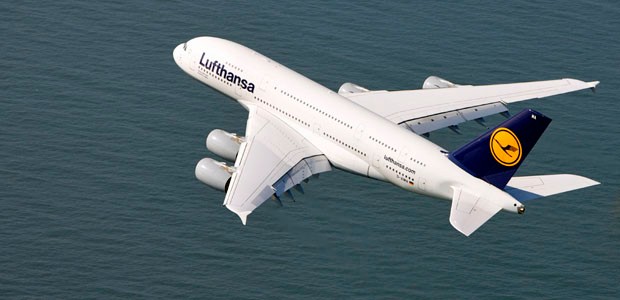 Airbus A380 von Lufthansa: Heikle Situation über Florida.