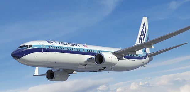 Boeing 737-800 von Eastern Air Lines: Bald in Kuba zu sehen.