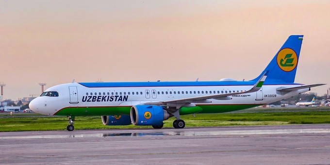 Platz 1: Uzbekistan Airways mit 1.401.985 angebotenen Sitzen nach Russland (7434 Flüge).