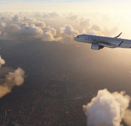 Der neue Microsoft Flight Simulator bietet auch Airbus A320 Neo und Boeing 747-8 zur Auswahl.