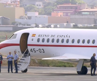 Flugzeug des Königs: Es gibt schlechteren Ersatz. 