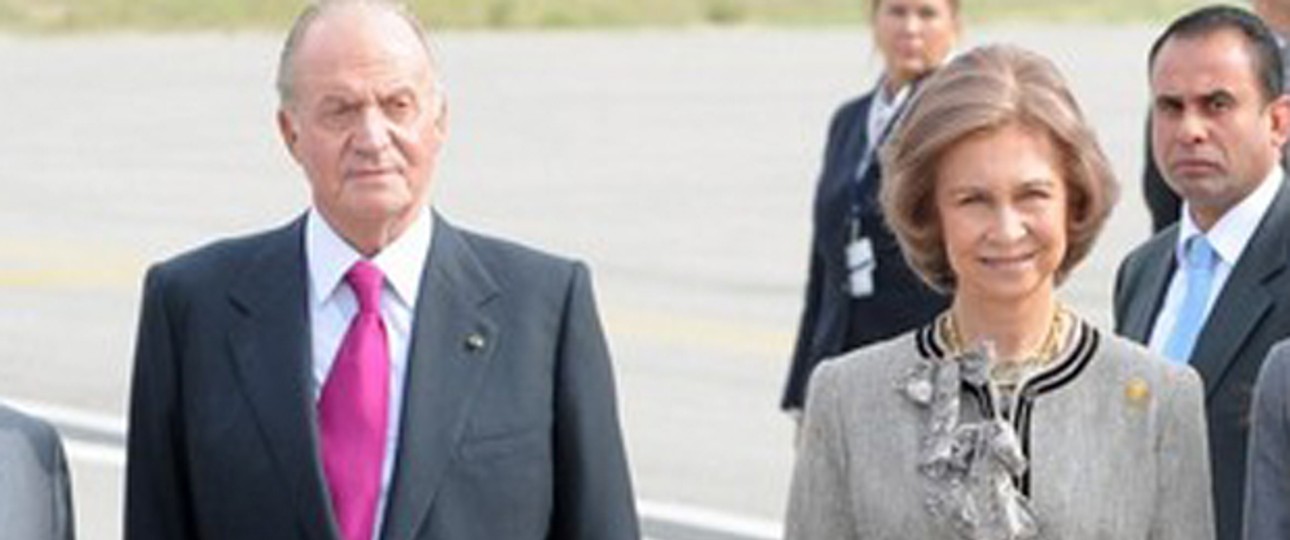 Juan Carlos und Sofia: Zu viele Notlandungen