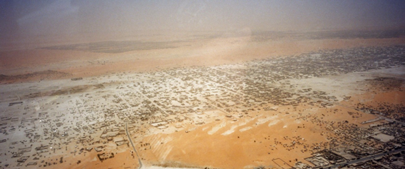 Luftaufnahme von Nouakchott: Flughafen überlastet.