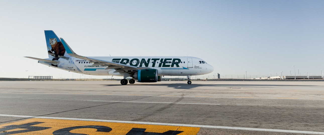 Jet von Frontier Airlines: Nur eine von den kritisierten Fluglinien.