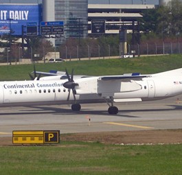 Bombardier Q 400: Eine solche Maschine verunglückte bei Buffalo.