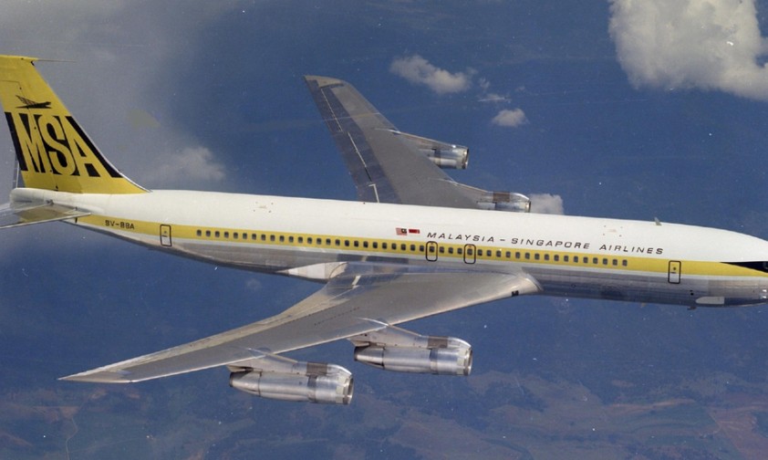 Boeing 707 von Malaysia-Singapore Airlines: MSA bestand nur wenige Jahre.