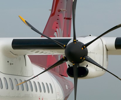 ATR, hier noch in Air-Madagascar-Zeiten: Fokus aus Inlands.