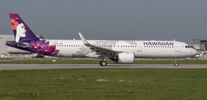 Auf Platz 3 befindet sich Hawaiian Airlines - mit 9,3 Prozent Pilotinnen.