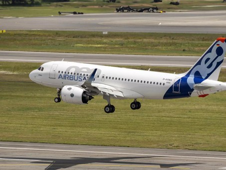 Airbus A319 Neo landet: Airbus bietet hat das Flugzeug aus der Verkaufspalette gestrichen.